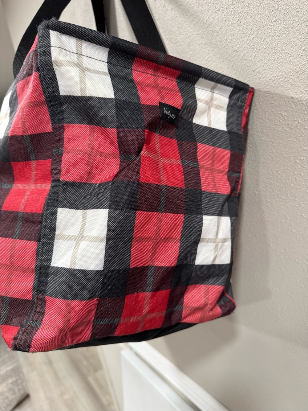 Thirty One Checkered Tote Bag - Picture 3 of 5